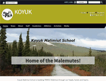 Tablet Screenshot of koyuk.bssd.org