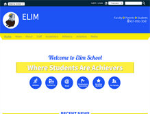 Tablet Screenshot of elim.bssd.org